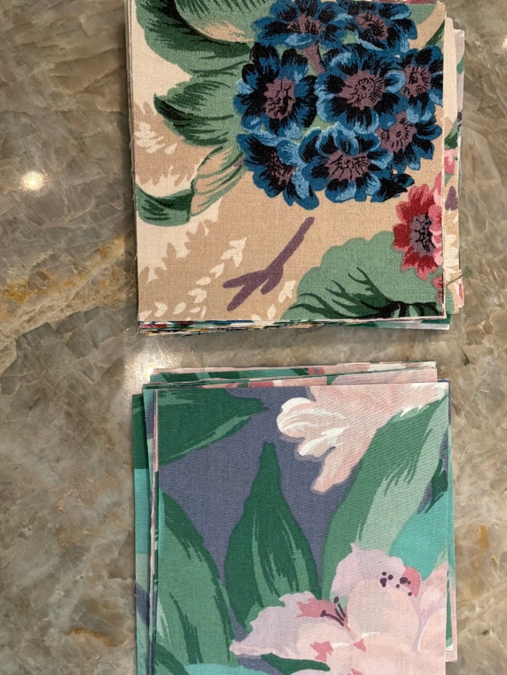 5" Inch Quilt Squares  56 Count
